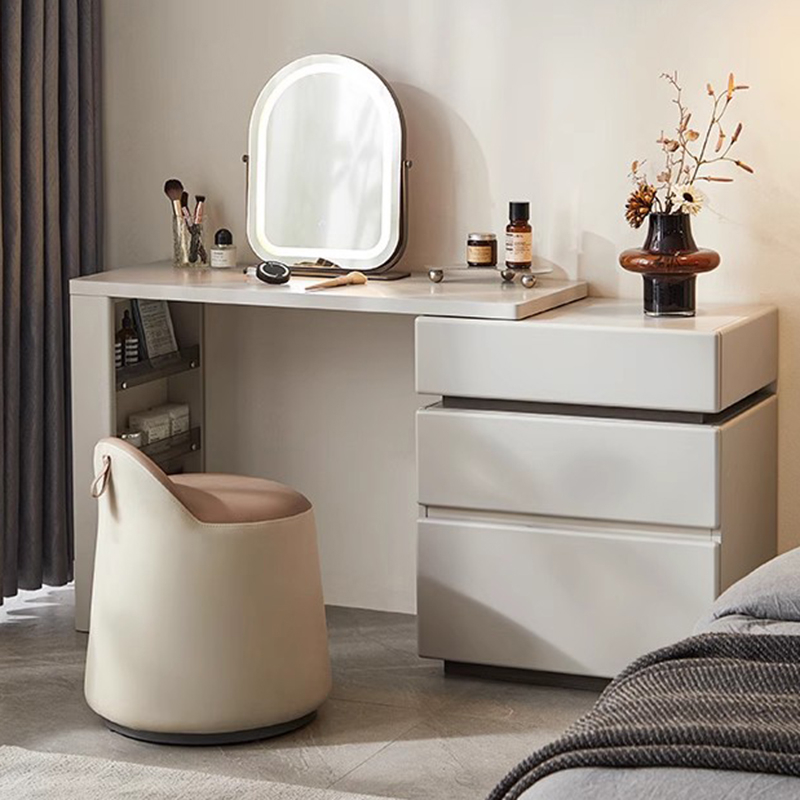 Beauty Without Makeup - Opbergbureau Kaptafel Spiegel Make-up Slaapkamerladen Schoonheidsplank