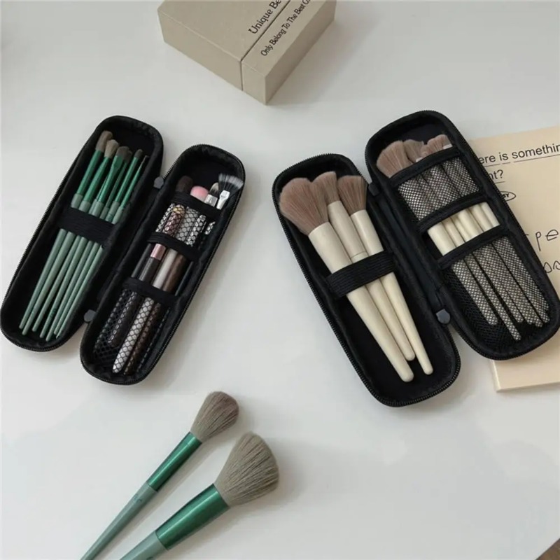 Beauty Makeup Women - 1pc Zwarte Cosmetische Tas Waterdichte Dubbele
