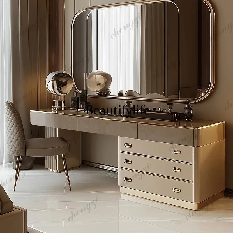 E182 Volledige set houten kapt - Beauty Makeup Vanity Set recensie en prijs