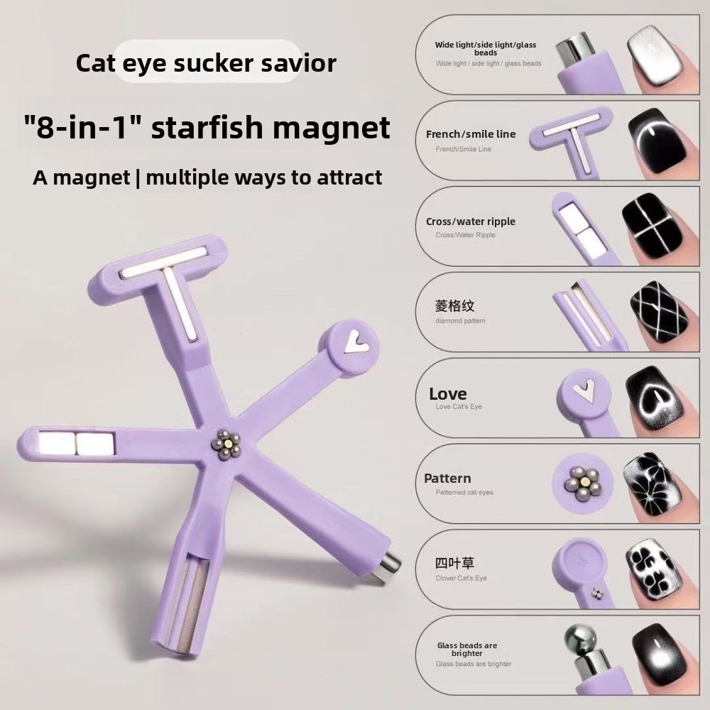 8 In 1 Starfish Cat Eye Magnet - Contour Palette Stick recensie en prijs
