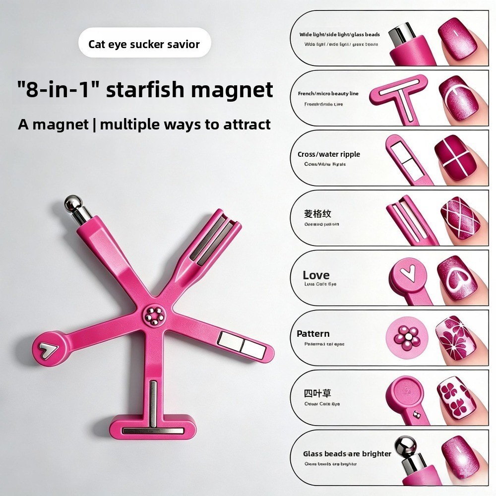 8 In 1 Starfish Cat Eye Magnet - Contour Palette Stick recensie en prijs