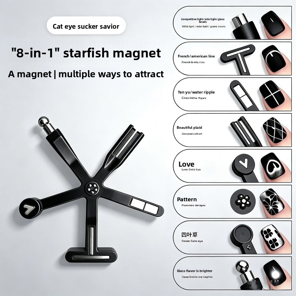 8 In 1 Starfish Cat Eye Magnet - Contour Palette Stick recensie en prijs
